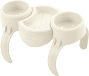🎯 Whirlpool Gadgets – Bestway LAY-Z-SPA Cup Holder Set 35 x 2.32 x 20.5 cm, White