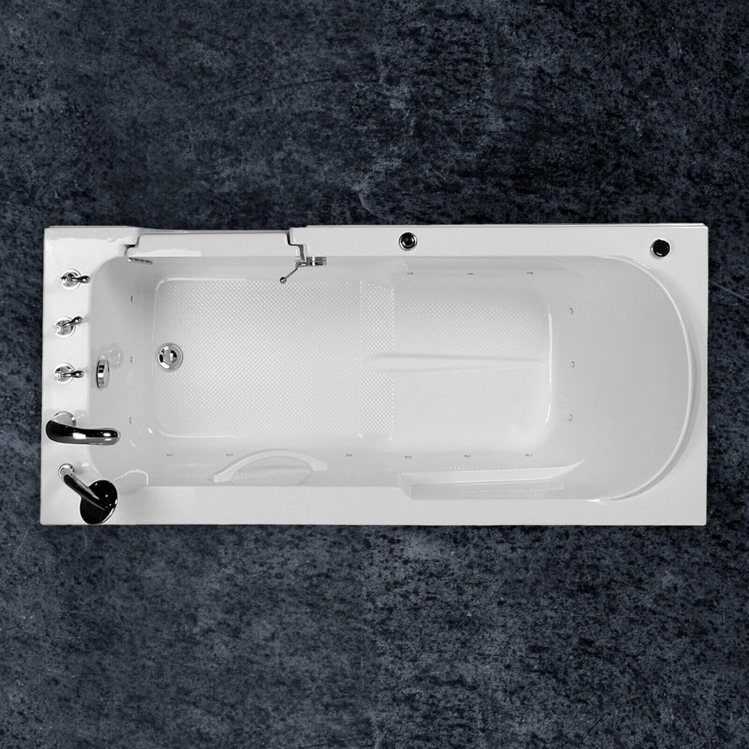 ⭐ Luxus Whirlpools – Luxus-Tür-Seniorenbadewanne F2 Whirlpool Seniorenbadewanne 170 x 75 cm Modell 2026 – Bild 3