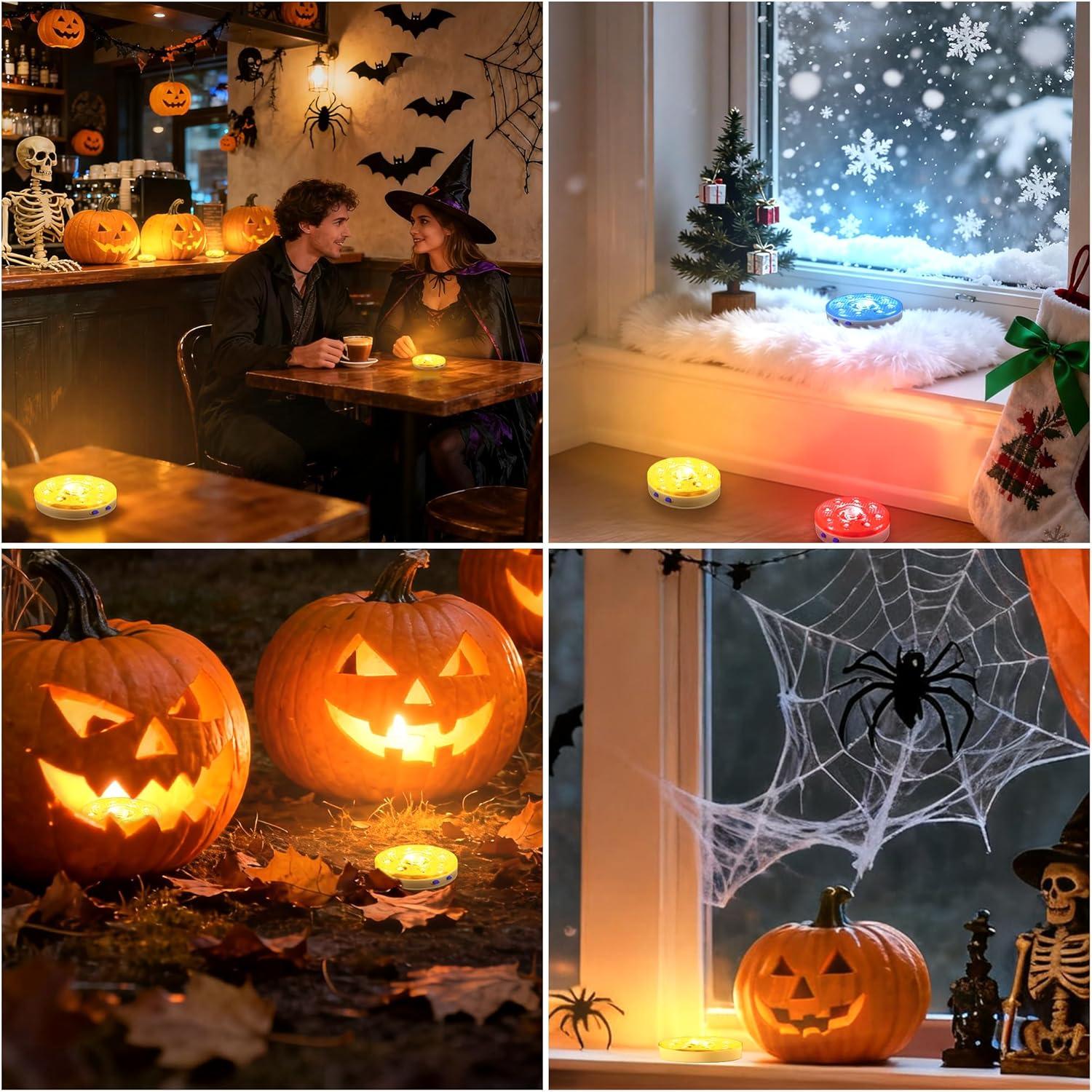 🎯 Whirlpool Gadgets – Underwater Pool Lighting, Rechargeable Underwater Light LED with Remote Control, Waterproof Pool Lights, Pond Lighting for Pool, Bathtub, Aquarium, Fountain, Party Decoration, Pack of 2 – Bild 8