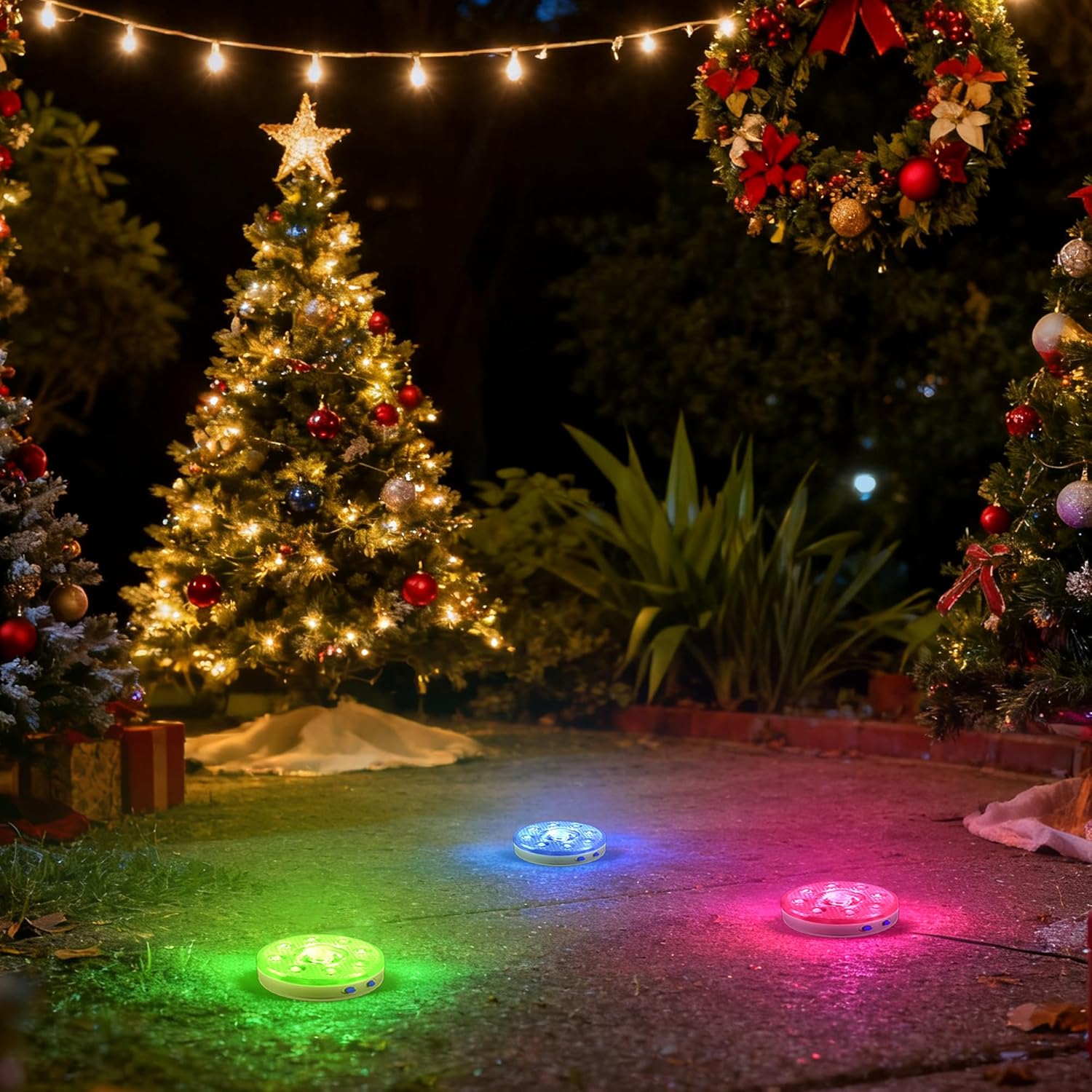 🎯 Whirlpool Gadgets – Underwater Pool Lighting, Rechargeable Underwater Light LED with Remote Control, Waterproof Pool Lights, Pond Lighting for Pool, Bathtub, Aquarium, Fountain, Party Decoration, Pack of 2 – Bild 9