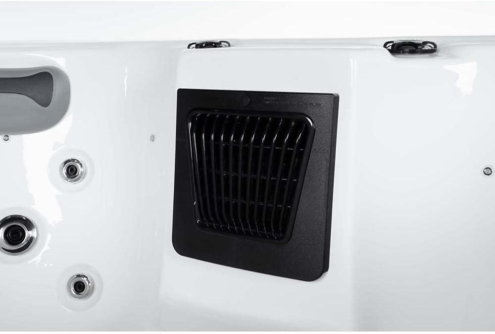 ⭐ Luxus Whirlpools – Home Deluxe – Außenwhirlpool – Sea Star Pure – Maße 180 x 160 x 79 cm – inkl. Heizung, 19 Massagedüsen und 15 Lichtquellen I Außenwhirlpool Spa für 4 Personen – Bild 5