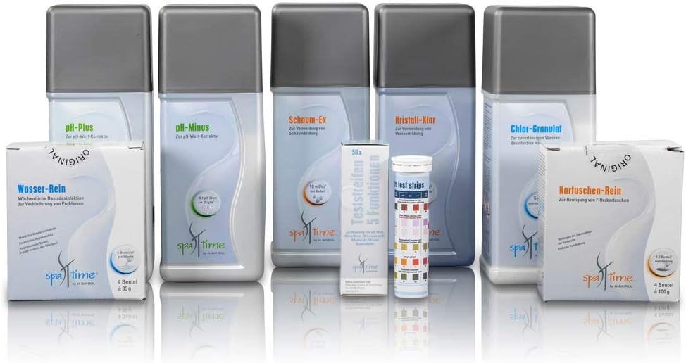 🧼 Zubehör & Pflege – Bayrol Whirlpool Spa SpaTime Chlorine Water Care Set