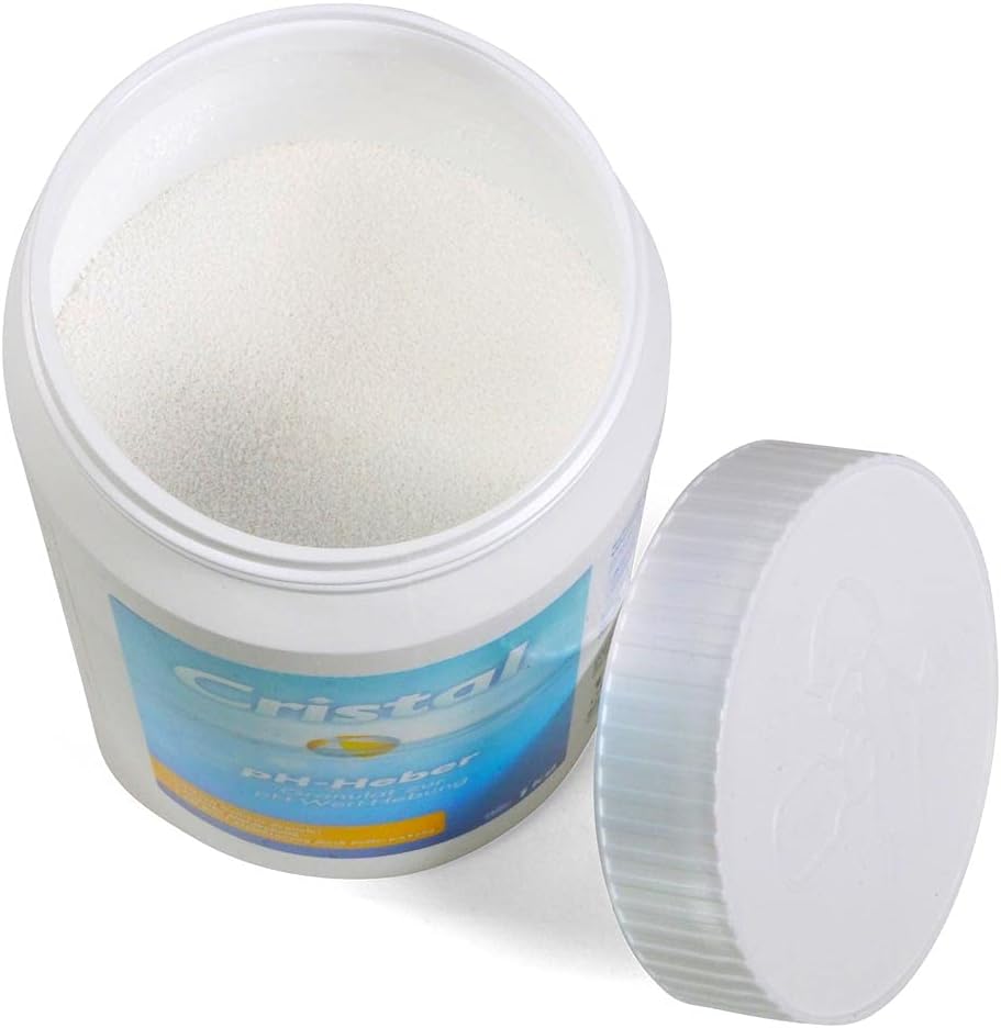 🧼 Zubehör & Pflege – Cristal pH-Plus Granules 1 kg - Reliable pH Increase for Hot Tubs & Spas - Easy to Use - Highly Effective & Quick Dissolving – Bild 2