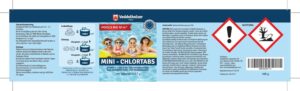 🧼 Zubehör & Pflege – Veddelholzer 2 x 180 Mini Chlorine Tablets Quick Dissolve Multitabs for Pool, Above Ground Pool, Paddling Pool, Garden Pool, Children's Pools & Hot Tub Water Care. Pool Accessories, Pool Cleaning &