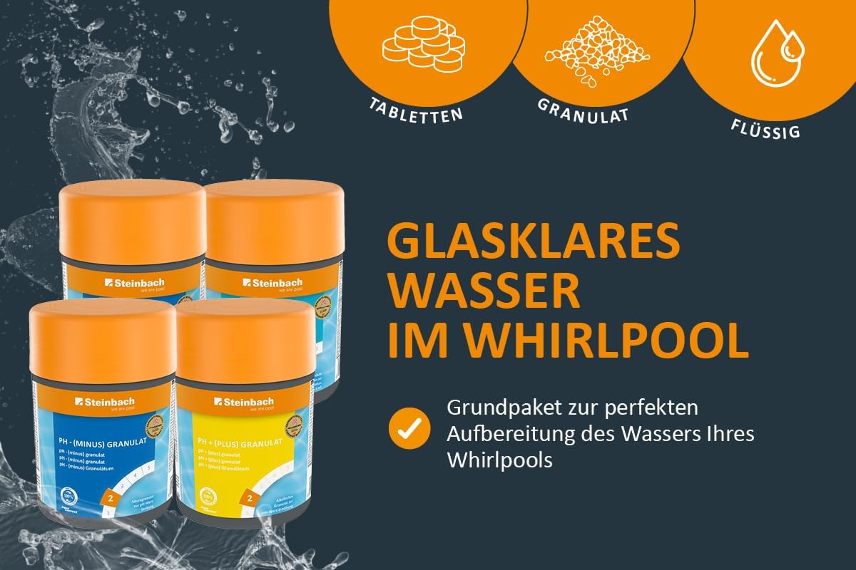 🧼 Zubehör & Pflege – Steinnach Pool Chemistry Sets, White – Bild 4