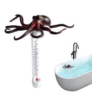 👨‍👩‍👧‍👦 Whirlpools für Familien & Gruppen – Thermometer | Thermometer mit Tieren, Whirlpools, großes Thermometer für Poolzubehör, Zuhause, drinnen und draußen, Spa, Thermalbad, Familie, Seebadewanne