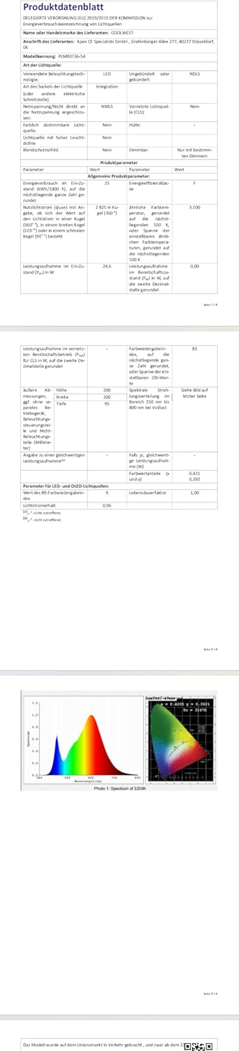 ⭐ Luxus Whirlpools – COOLWEST LED Poolbeleuchtung 36W PAR56 RGBW Poolbeleuchtung Unterwasser Externe Synchronisation IP68 mit Fernbedienung Poolbeleuchtung Unterwasser AC 12V für Schwimmbad- und Gartenbeleuchtung – Bild 9