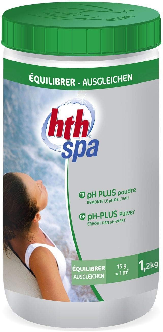 🧼 Zubehör & Pflege – Whirlpool Water Treatment, pH Plus HTH Powder, 1.2 kg