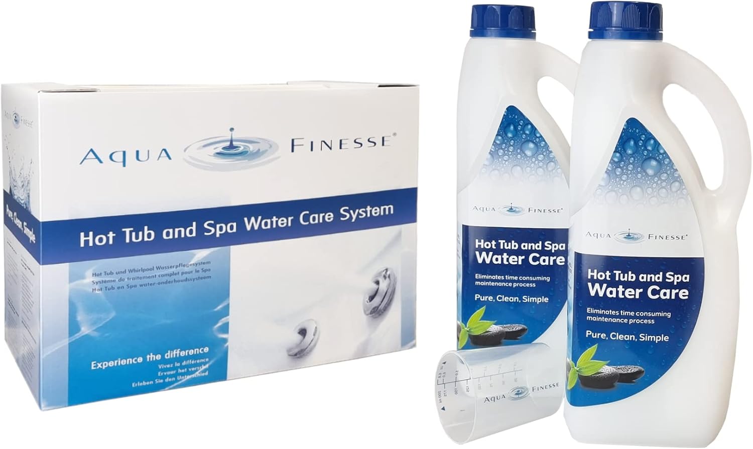 🧼 Zubehör & Pflege – AquaFinesse with Chlorine Granules AquaFinesse Water Care Set