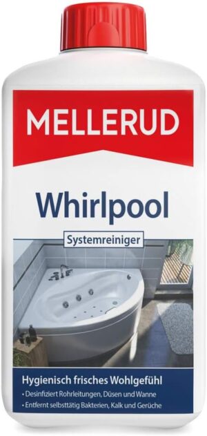 🧼 Zubehör & Pflege – MELLERUD Shower cubicle cleaner/bathroom and sanitary power cleaner/whirlpool system cleaner.
