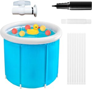 👨‍👩‍👧‍👦 Whirlpools für Familien & Gruppen – Tragbare Badewanne, separate Spa-Badewanne mit Heizung, große Badewanne, wasserdichte Badewanne, für Reisen, Camping, Garten, Hof, Zuhause, Strand, Familie