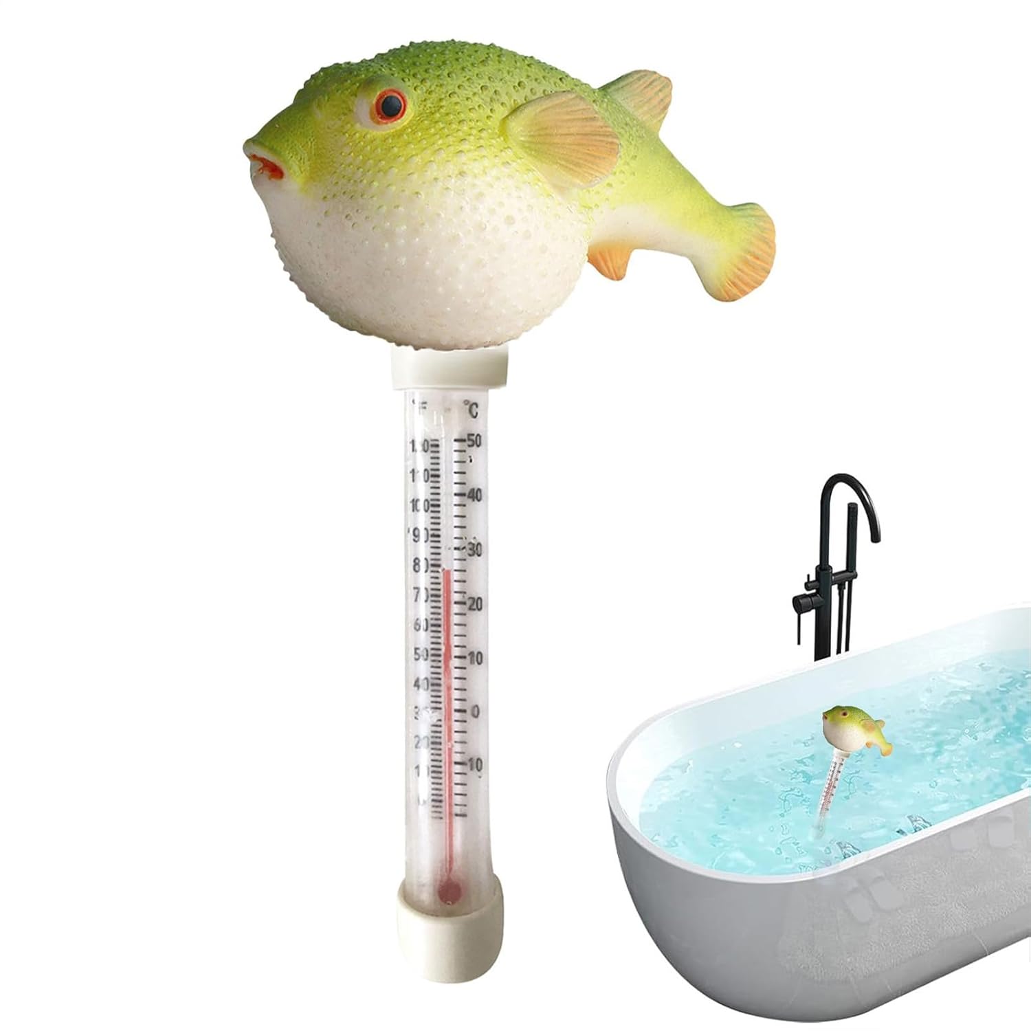 👨👩👧👦 Whirlpools für Familien & Gruppen – Badethermometer – Haustier-Whirlpool-Thermometer, großes Thermometer, Pool-Zubehör, Zuhause, drinnen und draußen, Spa, Thermalbadewanne, Familie, See – Bild 6