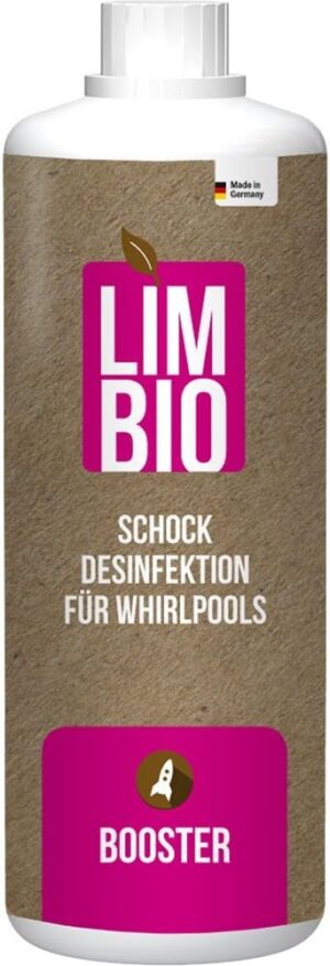 🧼 Zubehör & Pflege – Booster, Chlorine-Free Water Treatment for Whirlpool & Swim Spa, Shock Treatment Liquid, 1 Litre