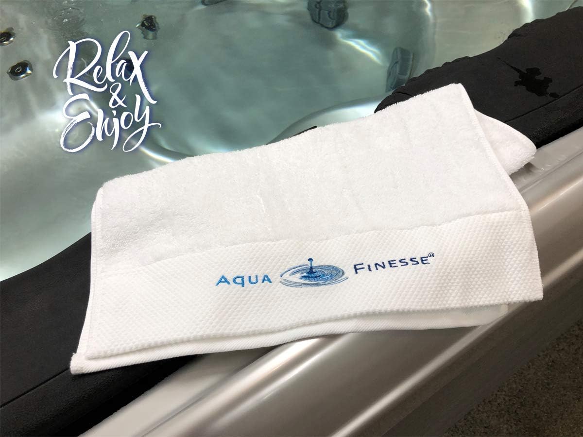 🧼 Zubehör & Pflege – Aquafinesse Box for Whirlpool and Spa Water Care with Chlorine Granules or Chlorine Tablets Limited Edition Including Terry Towel (Tablets) – Bild 3