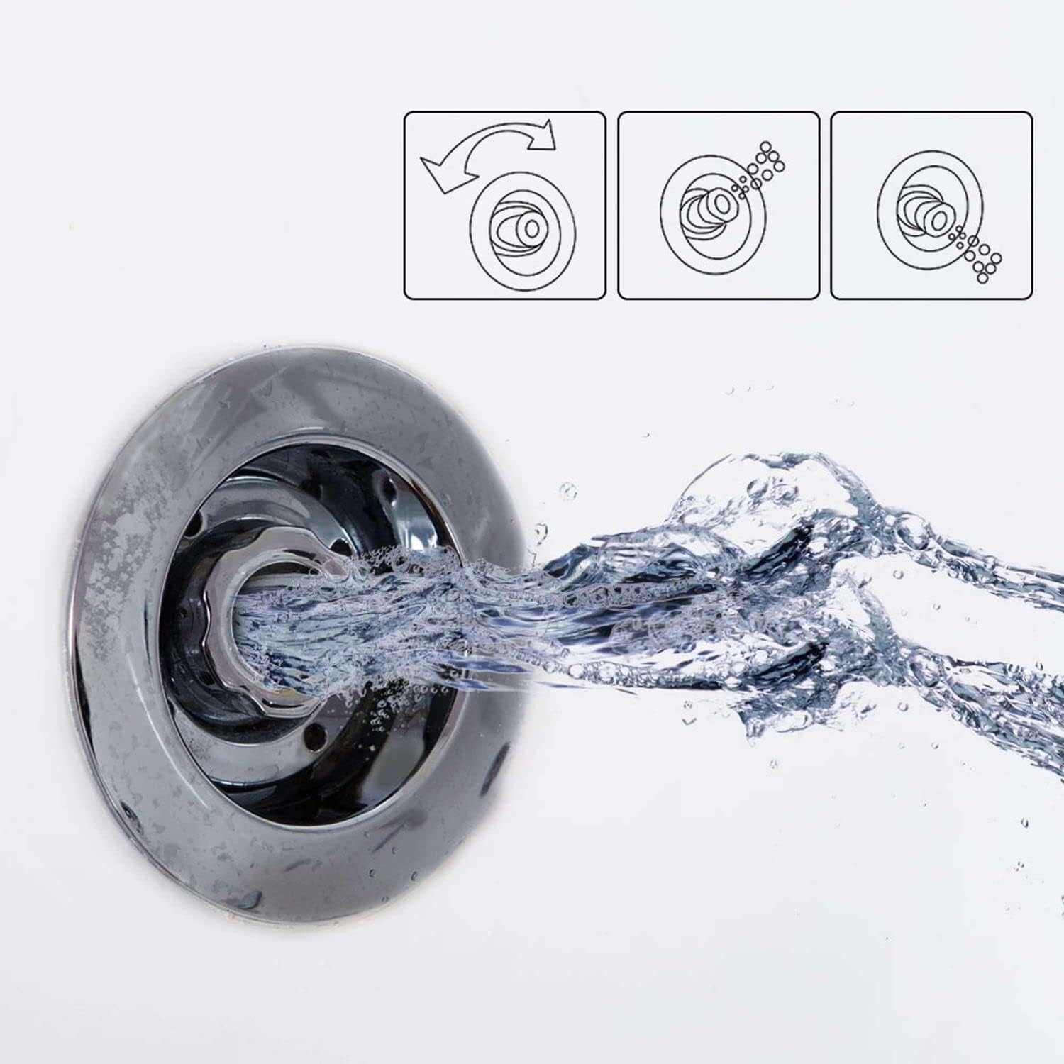⭐ Luxus Whirlpools – Luxuriöses LED-Whirlpool-Badewannen-Set 170 x 75 cm + Hydrojet-Eck-Whirlpool, Modell 2024 – Bild 6
