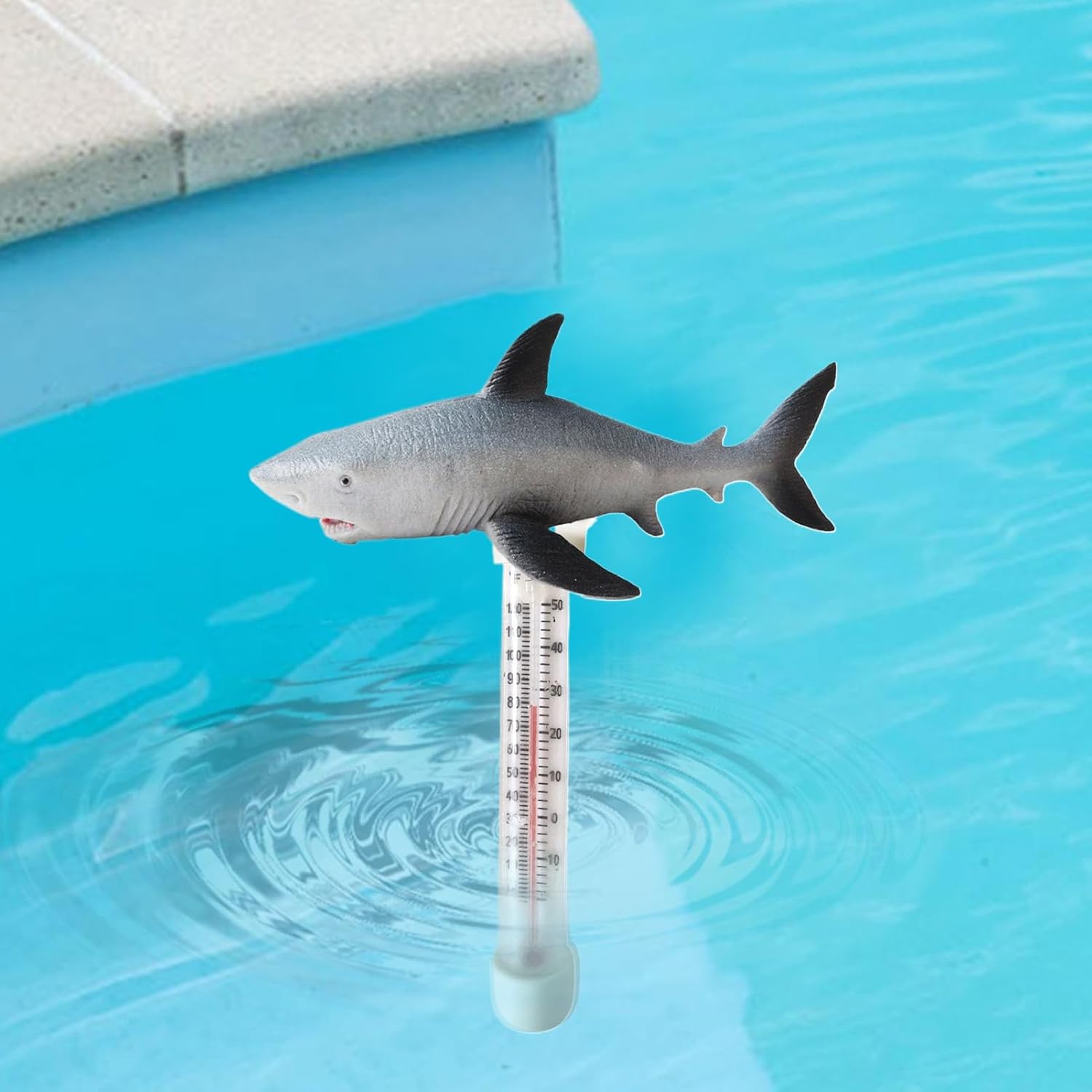 👨👩👧👦 Whirlpools für Familien & Gruppen – Wasserthermometer | Badethermometer mit Tiermotiv, Thermometer für Pool, Spa, Dusche, See, Outdoor, Indoor, Familie, Whirlpools, Naturpools – Bild 7
