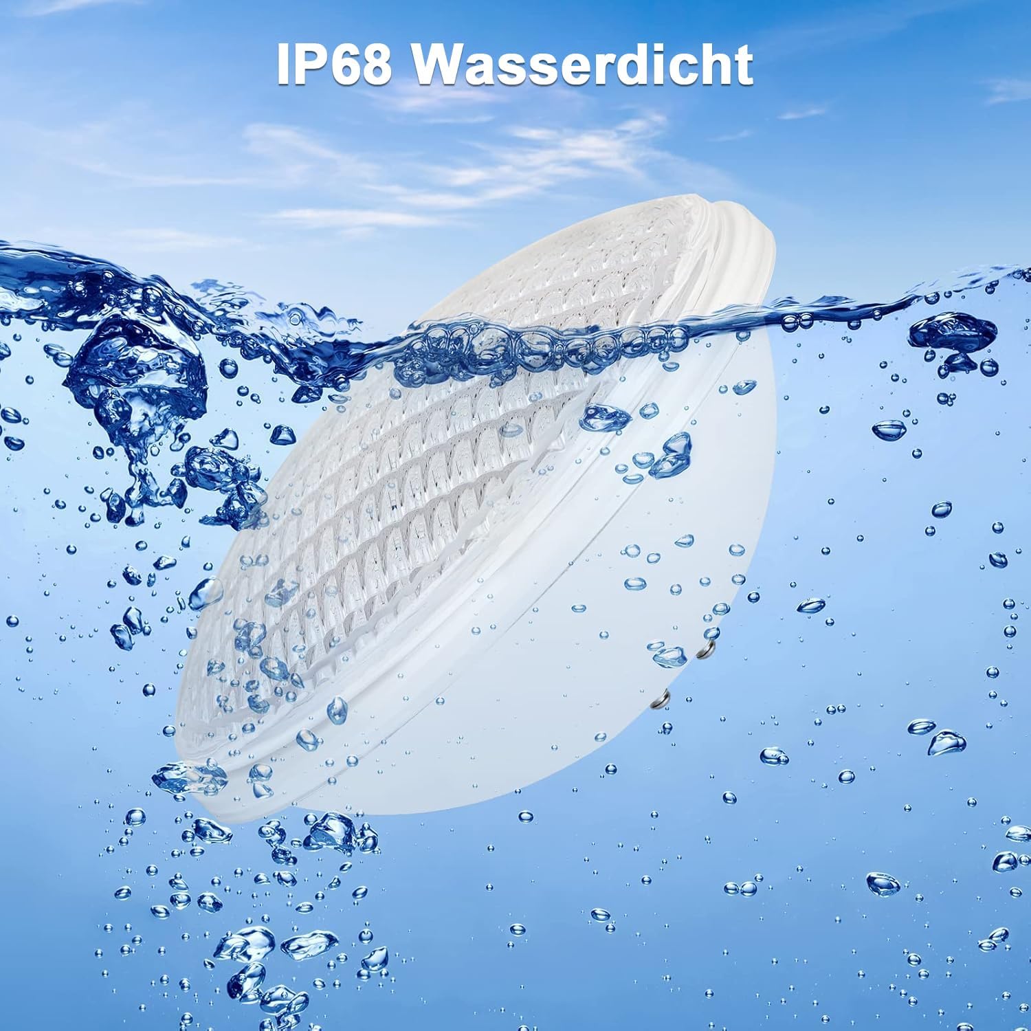 ⭐ Luxus Whirlpools – COOLWEST LED Poolbeleuchtung 36W PAR56 RGBW Poolbeleuchtung Unterwasser Externe Synchronisation IP68 mit Fernbedienung Poolbeleuchtung Unterwasser AC 12V für Schwimmbad- und Gartenbeleuchtung – Bild 4
