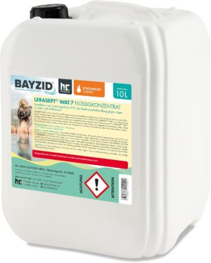 🧼 Zubehör & Pflege – Lerasept WAT 7 Liquid Active Oxygen Pool & Whirlpool for Chlorine-Free Water Disinfection of Swimming Pools 2 x 10 Litres
