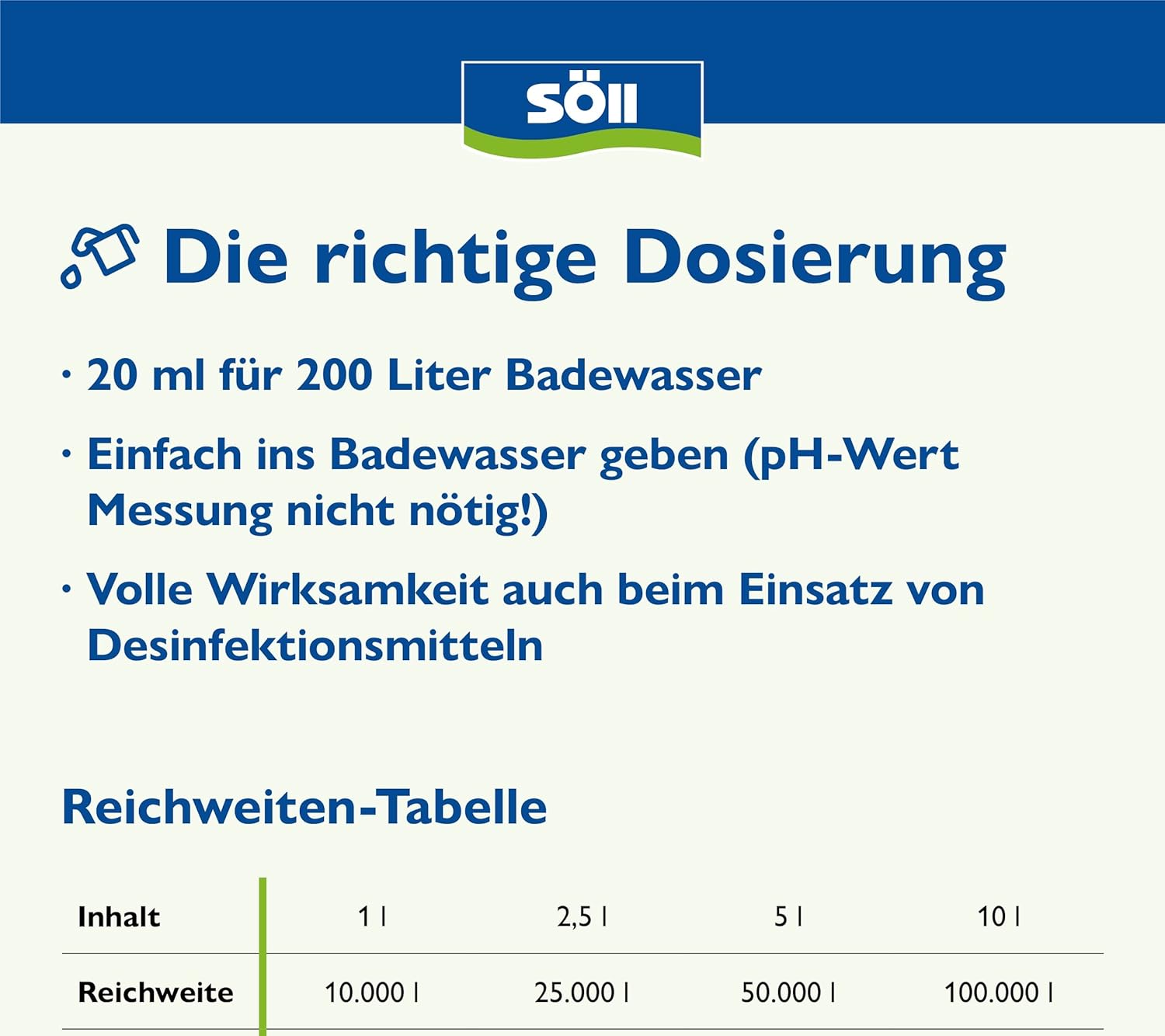🧼 Zubehör & Pflege – Söll Algae Free Agent - For Pools and Paddling Pools – Bild 5