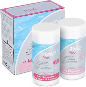 🧼 Zubehör & Pflege – Saness Pool Water Care Supplement Set Chlorine-Free Disinfectant Chlorine Replacement for Another 10 m³