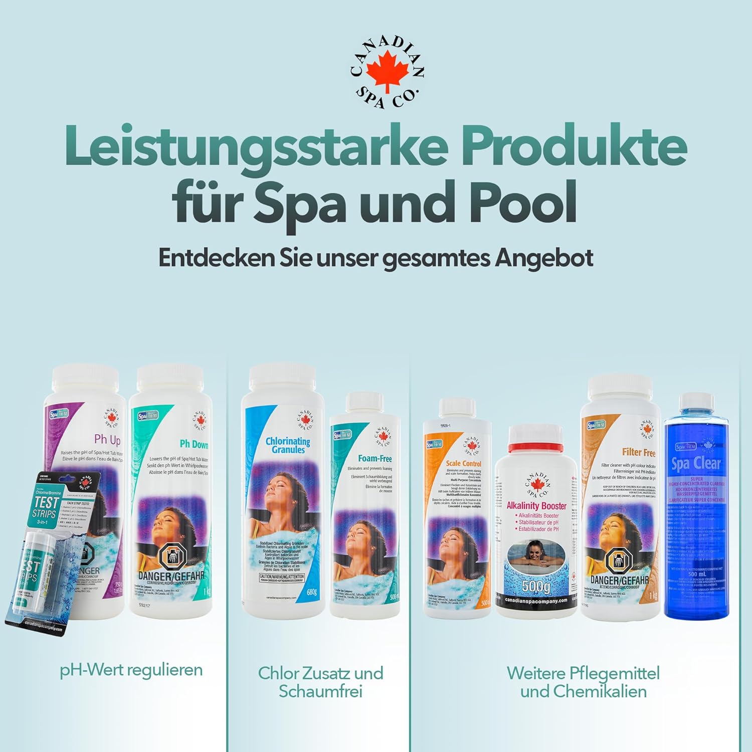 🧼 Zubehör & Pflege – CANADIAN SPA CO. Defoamer Hot Tub 500 ml Anti Foaming Hot Tub Foam Remover for Clear Water – Bild 7