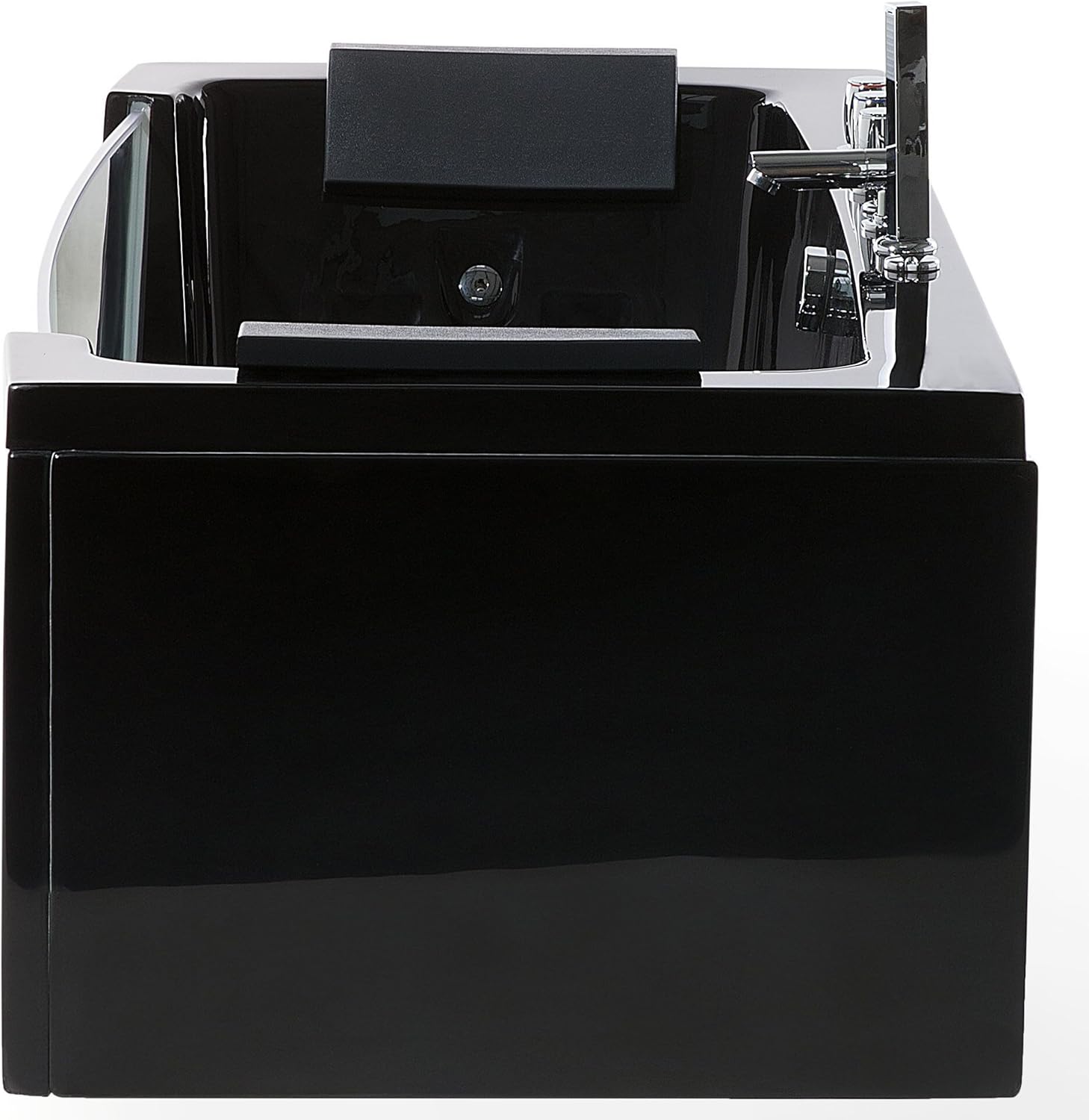 ⭐ Luxus Whirlpools – Balneo-Badewanne Samana mit Massagefunktion Schwarz – Bild 6