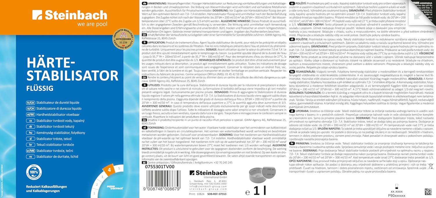 🧼 Zubehör & Pflege – Steinnach Pool Chemistry Sets, White – Bild 10