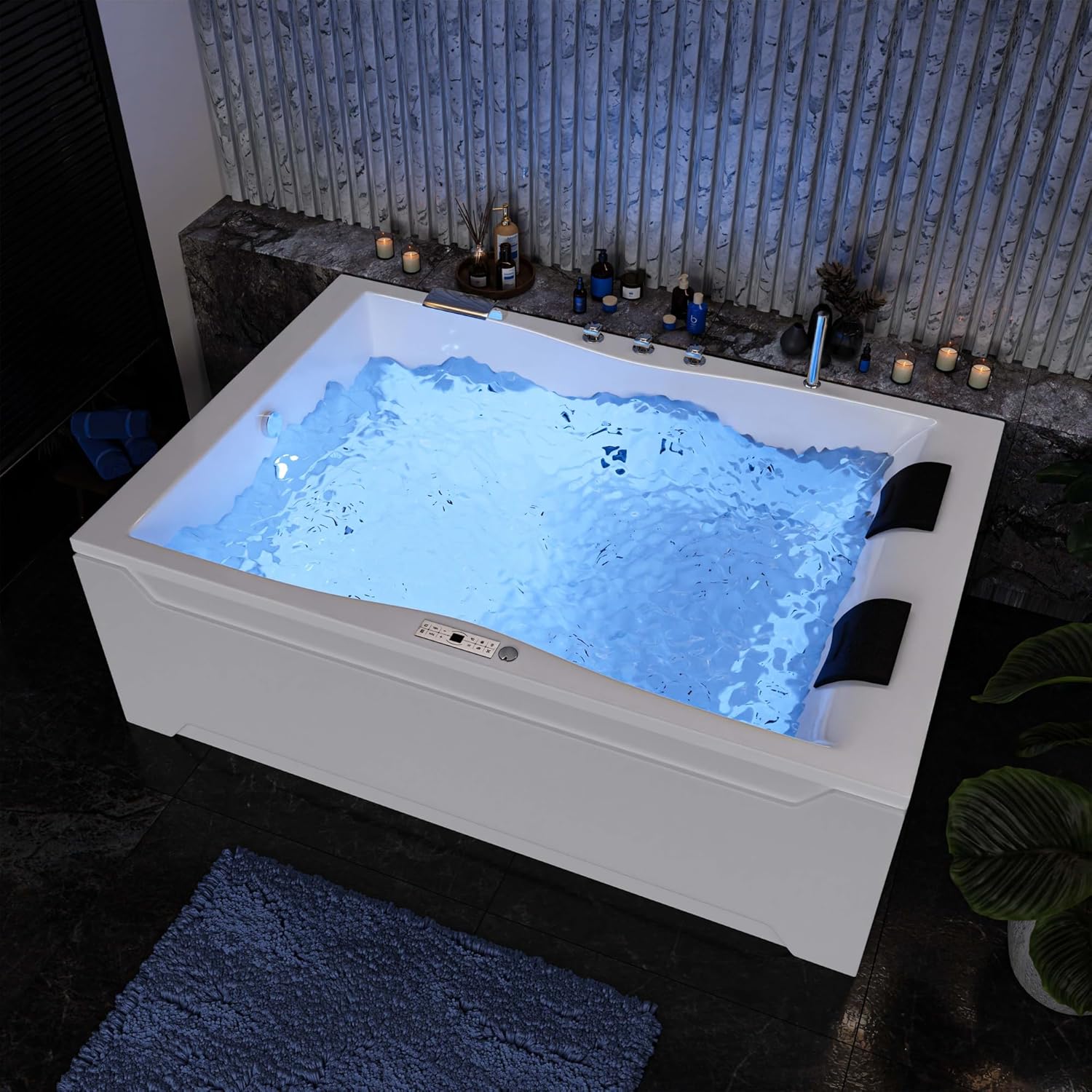 ⭐ Luxus Whirlpools – AQUADE Whirlpool-Badewanne – Badewanne 180 x 120 cm – einzigartiges Whirlpool-Erlebnis ganz nach Ihren Wünschen – wählen Sie Ihre perfekte Wanne oder Ihren Whirlpool – Ihre individuelle Wahl für Wellness zu Hause – Bild 9