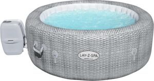 ⭐ Luxus Whirlpools – Bestway® LAY-Z-SPA® Honolulu AirJet™ runder Whirlpool, 196 x 71 cm