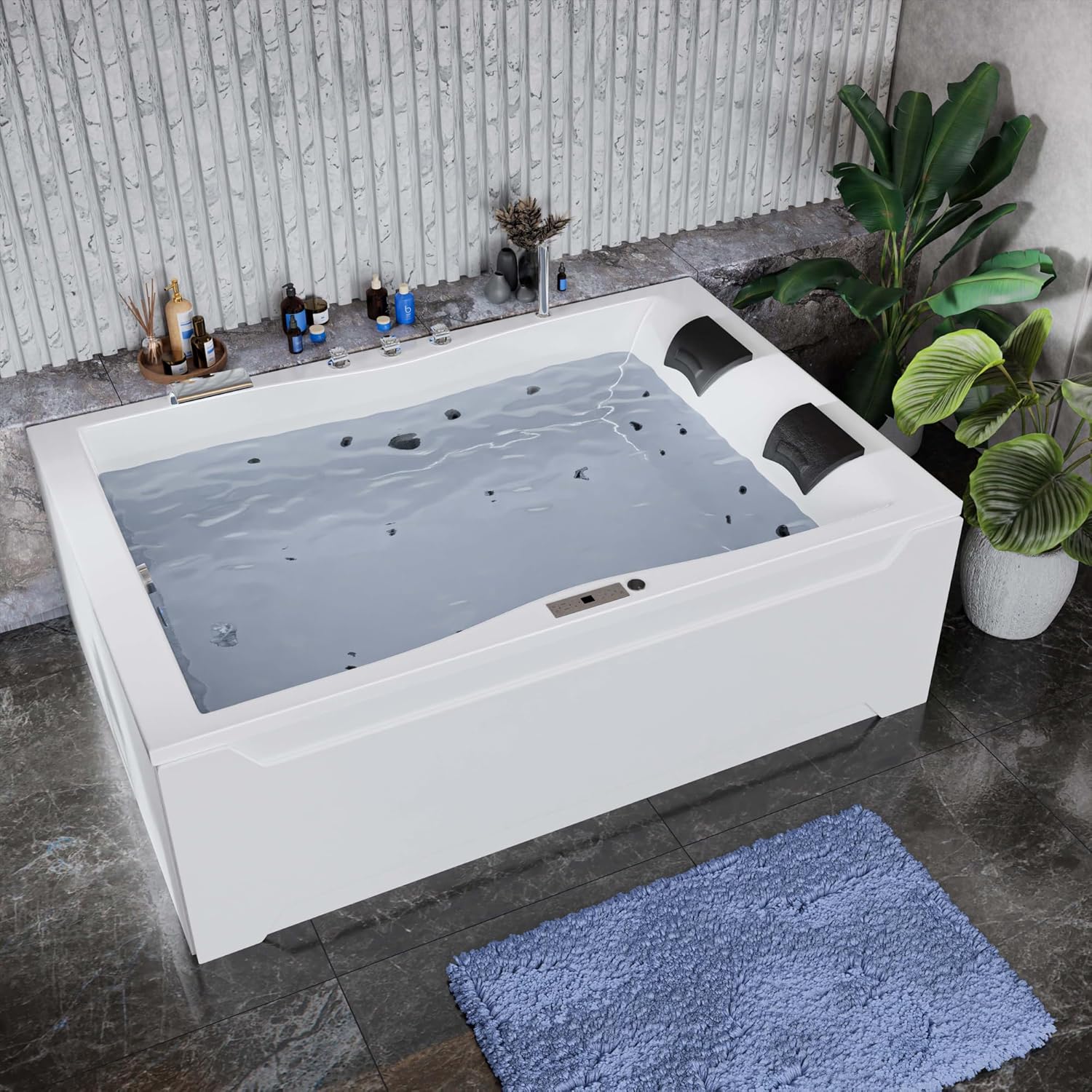 ⭐ Luxus Whirlpools – AQUADE Whirlpool-Badewanne – Badewanne 180 x 120 cm – einzigartiges Whirlpool-Erlebnis ganz nach Ihren Wünschen – wählen Sie Ihre perfekte Wanne oder Ihren Whirlpool – Ihre individuelle Wahl für Wellness zu Hause – Bild 7