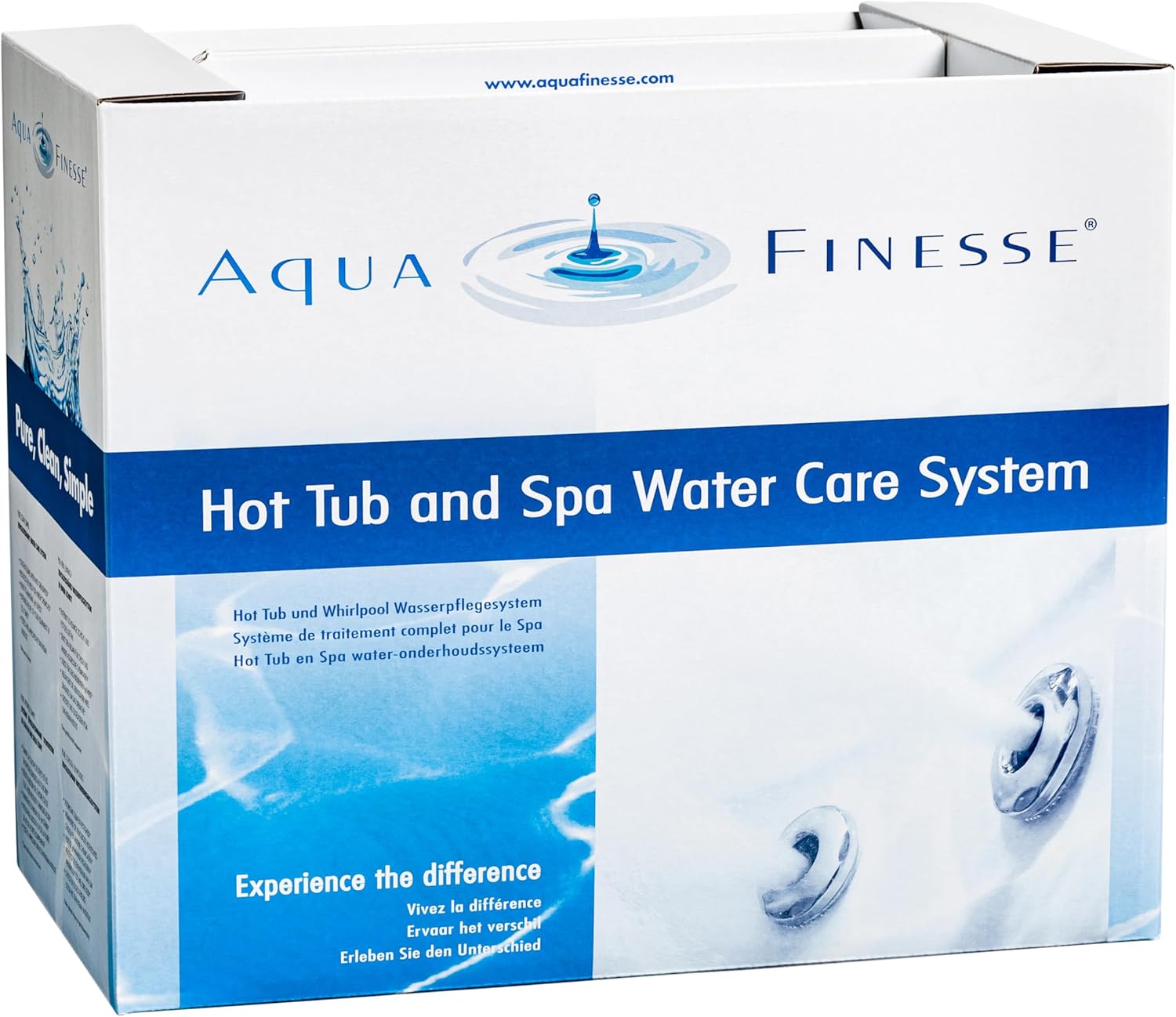 🧼 Zubehör & Pflege – Aquafinesse & Chlorine Granules | Whirlpool Spa Environmentally Friendly Skin Friendly Water Treatment – Bild 3