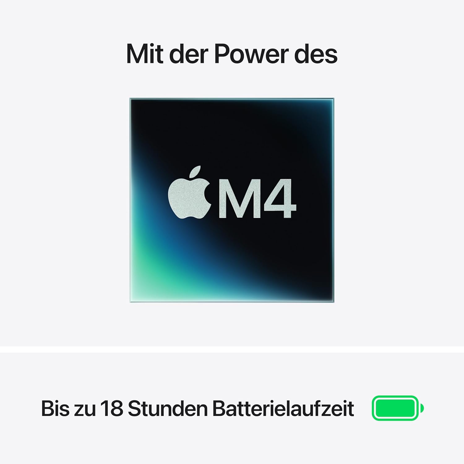 ⭐ Luxus Whirlpools – Apple MacBook Air (15 Zoll, Apple M4 Chip mit 10-Core-CPU und 10-Core-GPU, 16 GB gemeinsamer Speicher, 256 GB) – Mitternacht – Bild 2