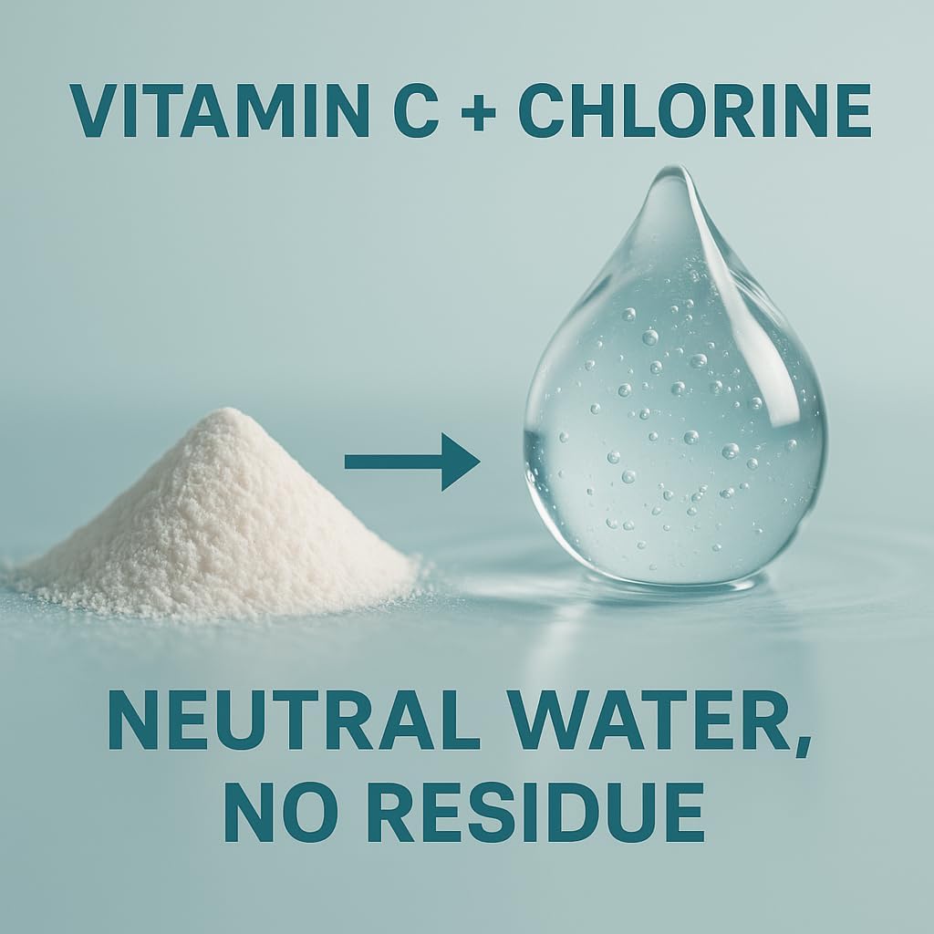 🧼 Zubehör & Pflege – Vitamin C Powder 5 kg Technically High Purity for Chlorine Neutralisation for Pool Spa Whirlpool Aquarium Pond Water – Bild 2