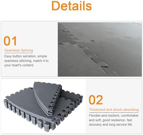 🧊 Whirlpools für Balkon & Terrasse – Runde ineinandergreifende Whirlpool-Matte, Bodenschutz für Spa-Pool und Terrasse im Innen- und Außenbereich, rutschfeste, verschleißfeste Schutzunterlage für den Zugang zum aufblasbaren Whirlpool (Größe: 85 Zoll). – Bild 4