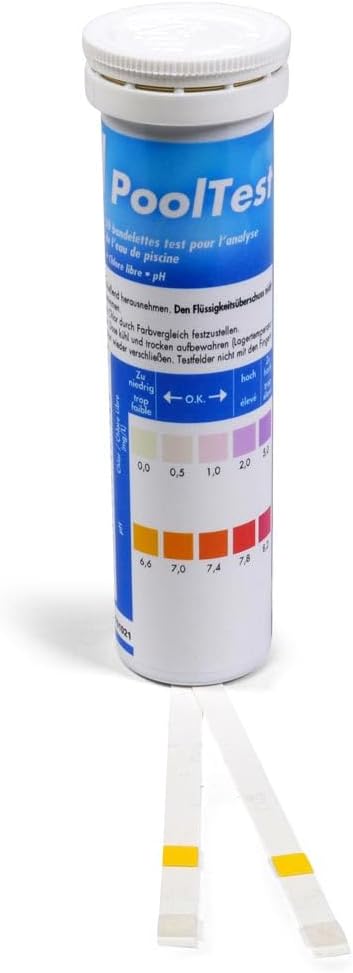 🧼 Zubehör & Pflege – POOL Total MultiTabs 5 in 1 Chlorine 5 in 1 (20 g), Chlorine Dispenser, Test Strips Care Guide – Bild 6