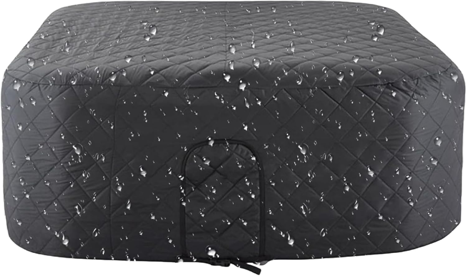 🧊 Whirlpools für Balkon & Terrasse – Spa-Abdeckungen und Abdeckungen | energiesparender Deckel, faltbar, für Spa, aufblasbar, 145 cm, Winter, Garten, Terrasse, Haus – Bild 6