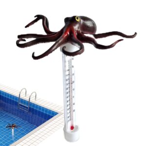 👨‍👩‍👧‍👦 Whirlpools für Familien & Gruppen – Temperaturmesser | Cartoon-Tier-Bademeter | Großer Wassertemperaturmesser, Poolzubehör für Spa, heiße Quellen, Dusche, drinnen und draußen, Zuhause, Familie, Kinder, See, Schwimmteiche