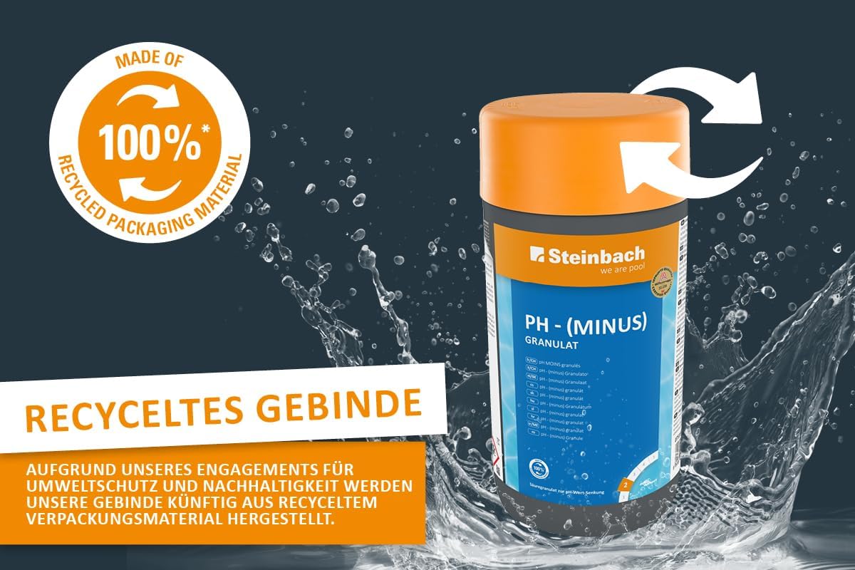 🧼 Zubehör & Pflege – Steinbach Liquid Chlorine for Pools, pH Minus – Bild 3