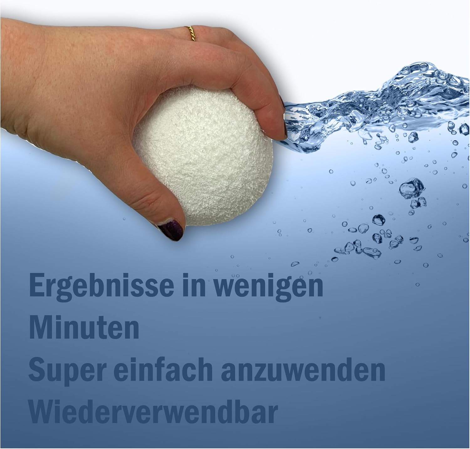 🧼 Zubehör & Pflege – Hot Tub Cleaning Balls - Effective Floating Spa Foam Absorbers for Hot Tubs and Pools - Easy to Use, Reusable, Eco-Friendly Spa Maintenance and Accessories – Bild 3