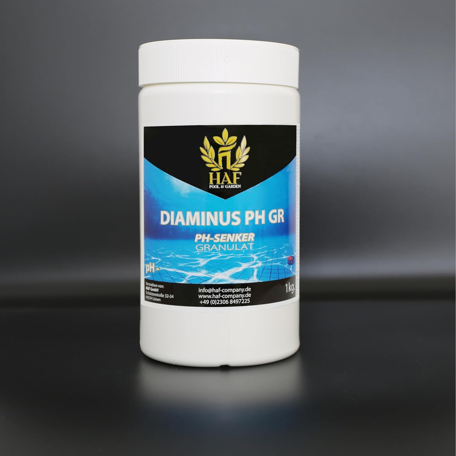 🧼 Zubehör & Pflege – HAF® pH Reducer / pH / pH Minus Granules 2 kg – For Fast and Reliable Lowering and Regulation of pH Value in Pool, Swimming Pool & Whirlpool – Quality: Made in Europe – Quantity: 2 x 1 kg – Bild 2