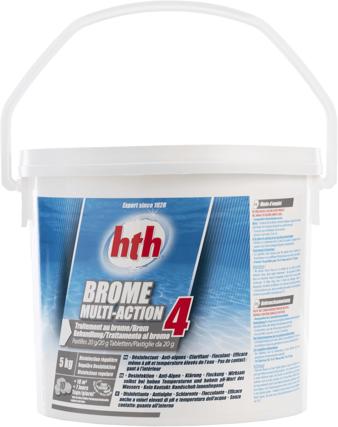 🧼 Zubehör & Pflege – HTH Brom Multifunctional Tablets 20 g 5 kg – Bild 2
