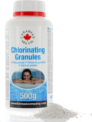 🧼 Zubehör & Pflege – CANADIAN SPA CO. Chlorine Granules 500 g, Quick Dissolvable, Against Bacteria, Turbidity and Contamination, Pool Care