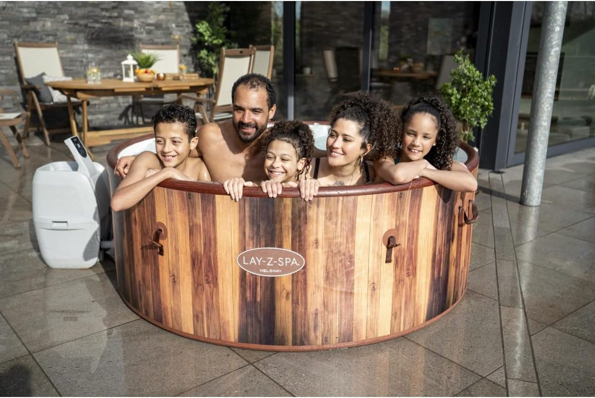 ⭐ Luxus Whirlpools – Bestway® LAY-Z-SPA® Helsinki AirJet™ runder Whirlpool, 180 x 66 cm – Bild 9