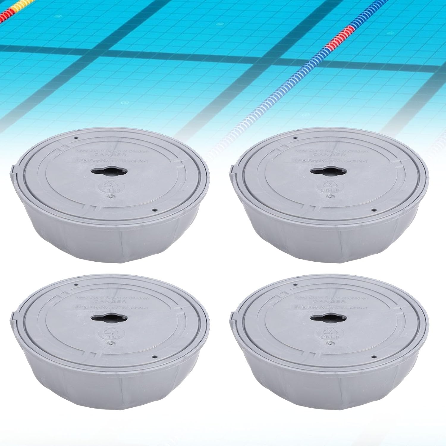 🧼 Zubehör & Pflege – Ersatz-Kartuschen, 4 Stück, Kompatibel mit Dem Ease Floating System, Geeignet für Whirlpools Bis zu 600 Gallonen, Design Zum Austauschen Umdrehen, Wasserpflege – Bild 6