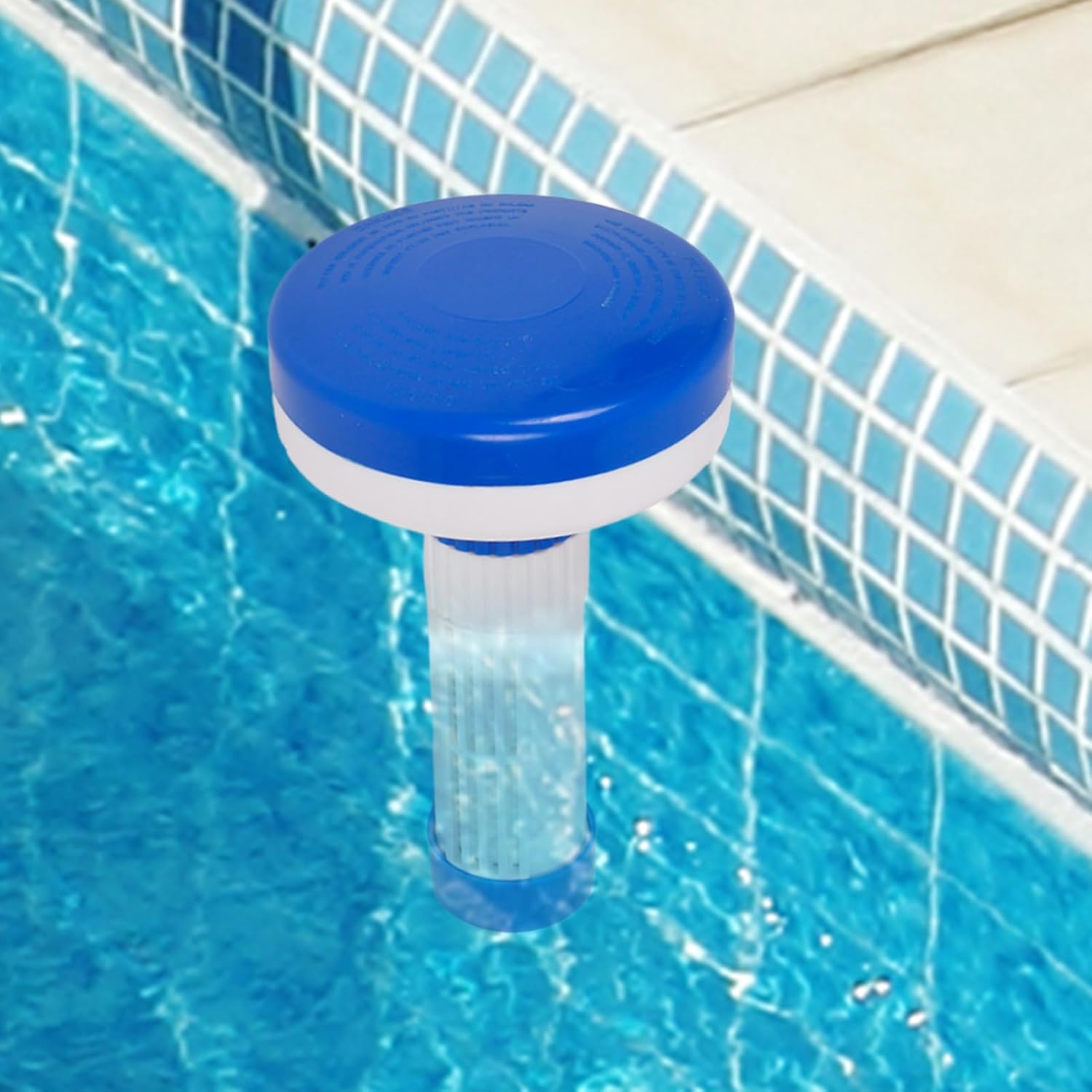 🧼 Zubehör & Pflege – Floating Pill Dispenser, Automatic Pill Dispenser Holder - Slow Release Adjustable Automatic Distributor with Large Capacity for Maintenance, Water Care, Hot Weather – Bild 7