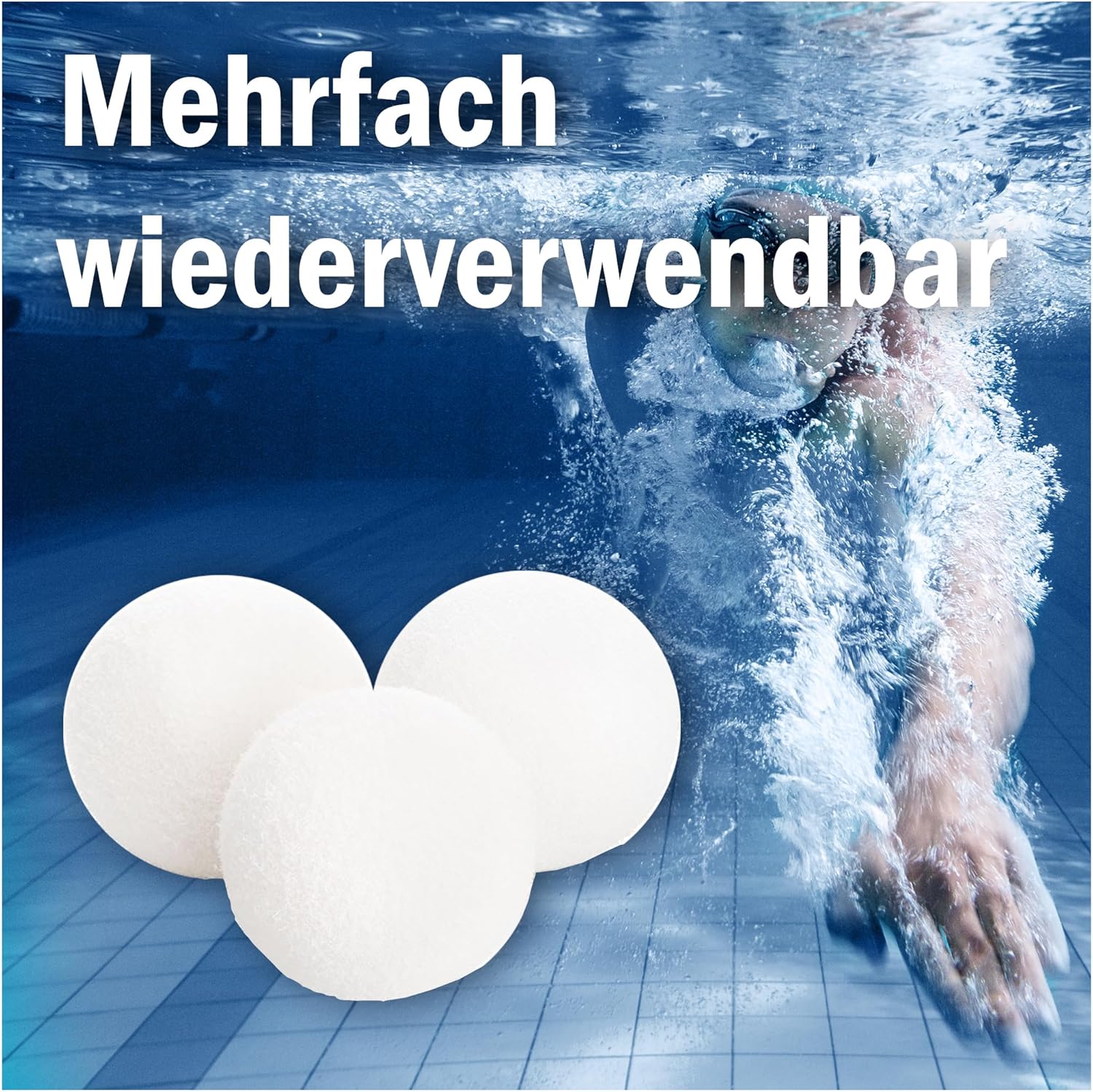 🧼 Zubehör & Pflege – Hot Tub Cleaning Balls - Effective Floating Spa Foam Absorbers for Hot Tubs and Pools - Easy to Use, Reusable, Eco-Friendly Spa Maintenance and Accessories – Bild 7