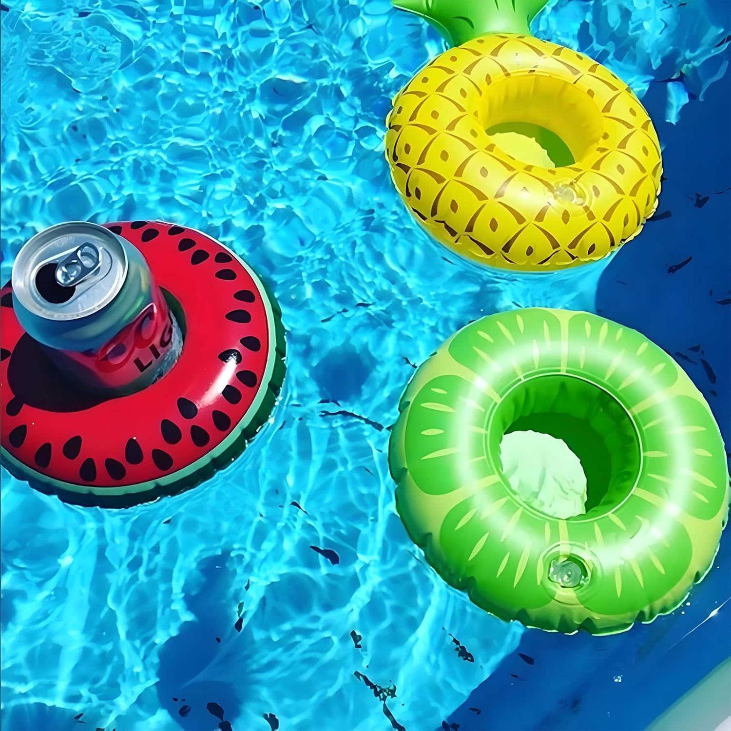 ⭐ Luxus Whirlpools – Aufblasbare Pool-Getränkehalter – schwimmende Becher für Whirlpool- und Pool-Zubehör, 7 Stück – Bild 3