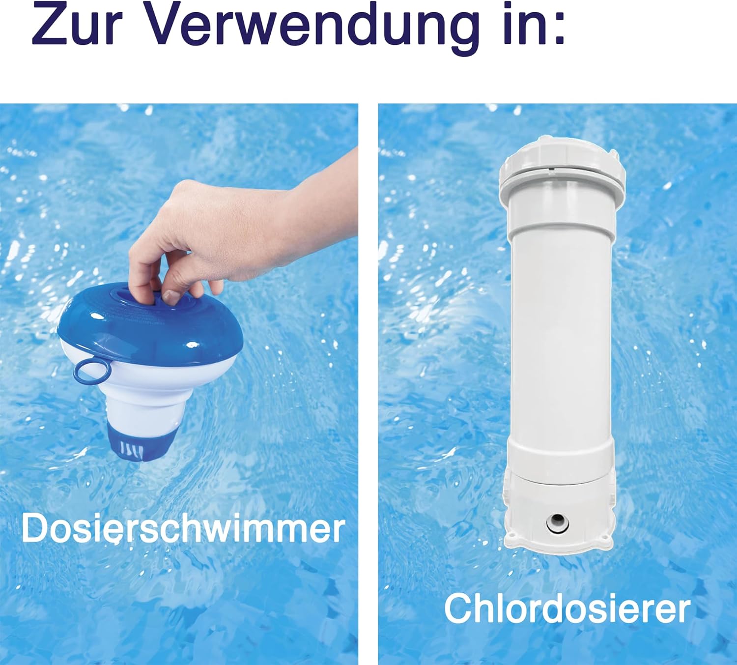 🧼 Zubehör & Pflege – Chlorine 5 in 1 Multi Tablets for Pool & Hot Tub, 1 kg Bucket of Slow Dissolving 20 g Tablets, Disinfection, Algae Prevention, Flocculation, pH Stabilisation & Turbidity Removal – Bild 3