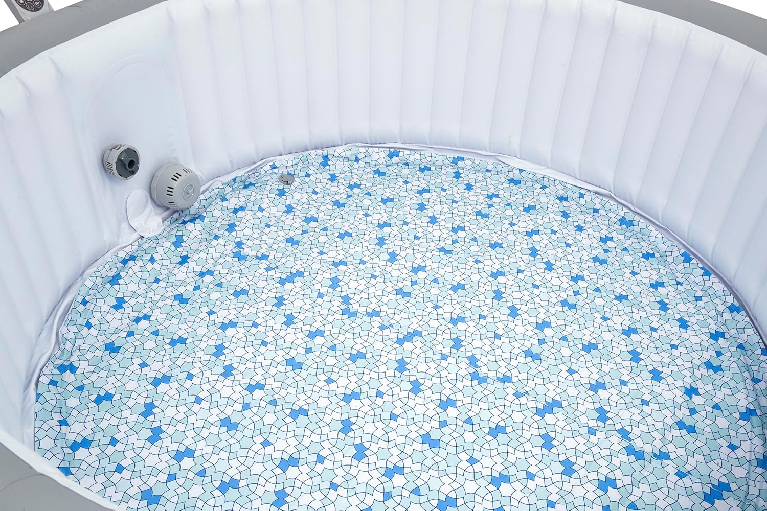 ⭐ Luxus Whirlpools – Bestway Lay-Z-Spa Hawaii AirJet Whirlpool Ø236 x 71 cm – Aufblasbarer Outdoor-Whirlpool für 8 Personen, 190 AirJet Düsen, EnergySense Dämmung, App-Steuerung, Heizung 40 °C, Frostwächter, TriTech PVC – Bild 7