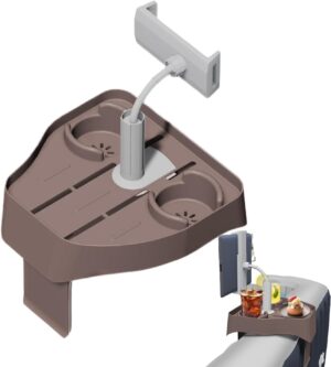 🎯 Whirlpool Gadgets – Verstellbares Badewannentablett mit 2 Getränkehaltern, Spa und Poolside Nizer für Whirlpools, aufblasbare Pools, Dusche und Barzubehör
